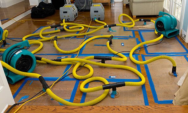 Professional Emergency Water Removal technician working in Lincoln, RI
